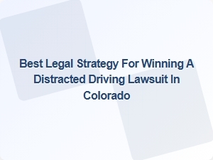 Proven Legal Strategy to Win Your Colorado Distracted Driving Case